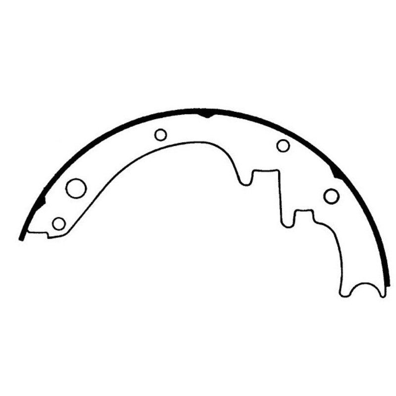 Porterfield Brake Shoes for 1968 FORD MUSTANG 302 V8 w/Front Drums