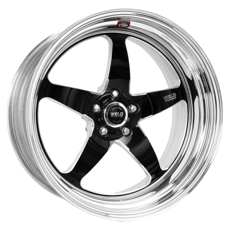 Weld S71 20×10 / 5×4.75 BP / 6in. BS Black Wheel (Low Pad) – Non-Beadlock