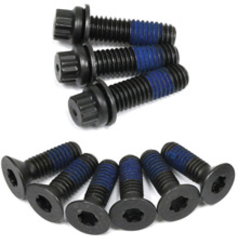 ATI Damper Bolt Pack – LS1 Y Body w/Rear Pulley – Aluml 5/16 Bolts – Flat Heads