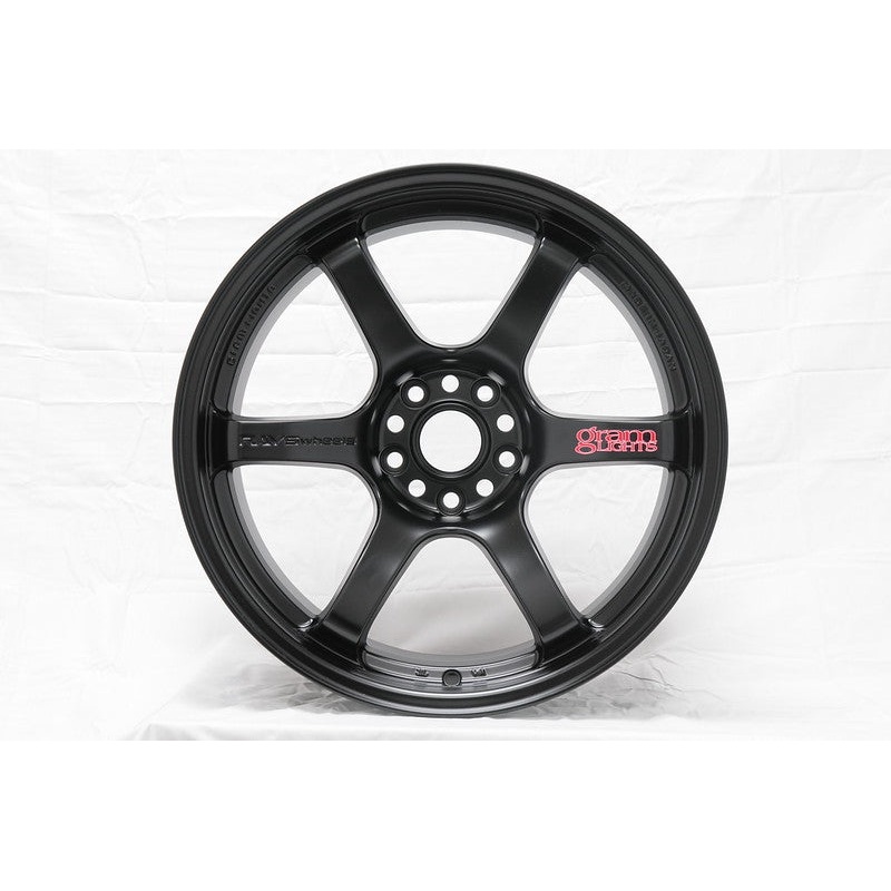 Gram Lights 57DR 19×10.5 +22 5-112 Semi Gloss Black