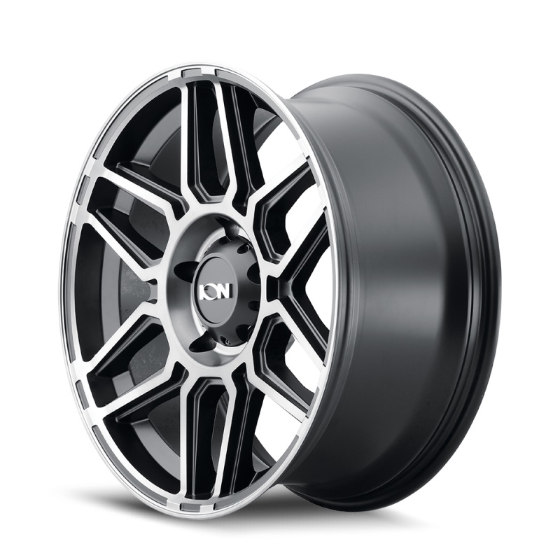 ION Type 146 17×9 / 6×135 BP / 0mm Offset / 87.1mm Hub Matte Black W/Machined Dart Tint Wheel