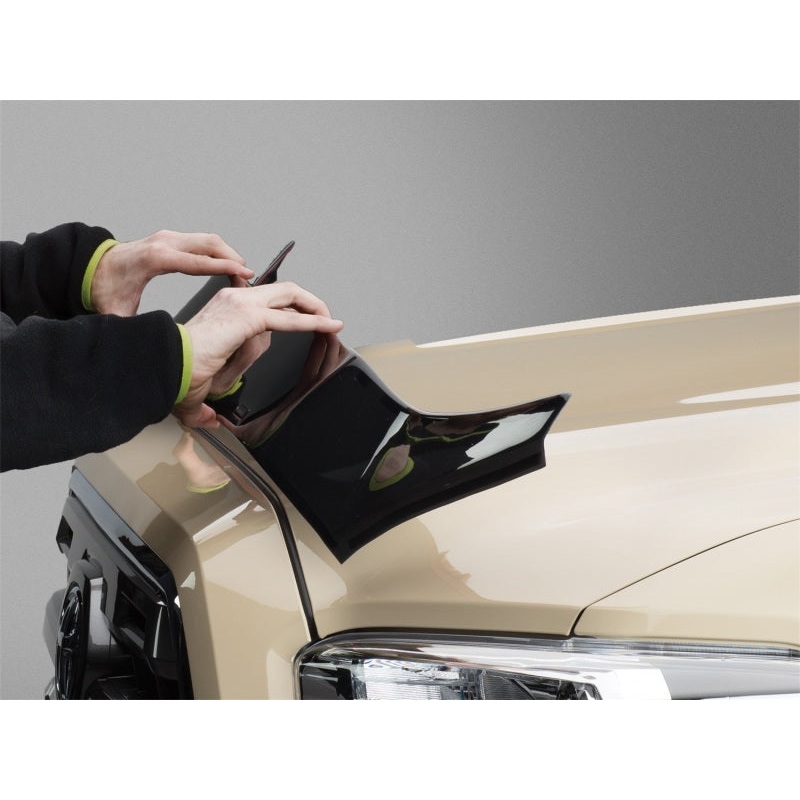 WeatherTech 2016+ Toyota Tacoma Hood Protector – Black