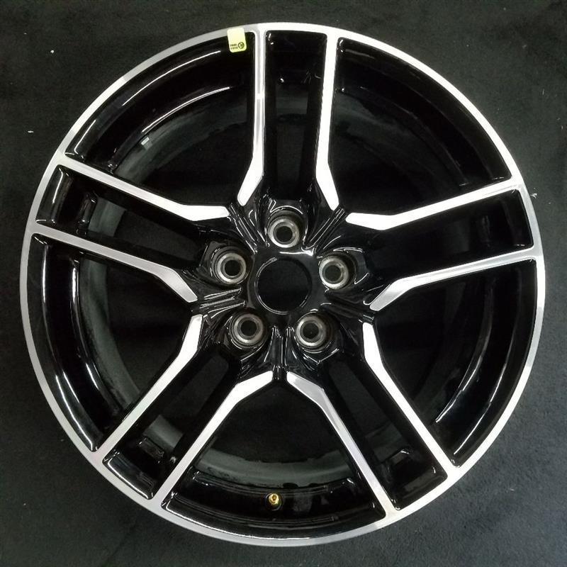18″ MUSTANG 18-23 18×8 aluminum 10 spoke 5 split spoke Original OEM Wheel Rim