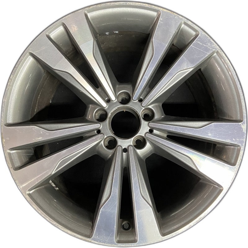 19″ MERCEDES S-CLASS 14 222 Type; S550 19×9.5 10 spoke wide spokes Original OEM Wheel Rim