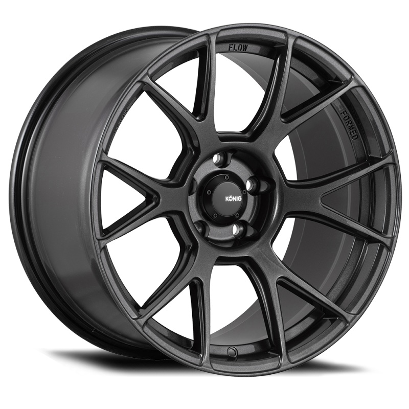 KONIG Ampliform Wheel – 19×8.5 +45 | 5×114.3 | Dark Metallic Graphite