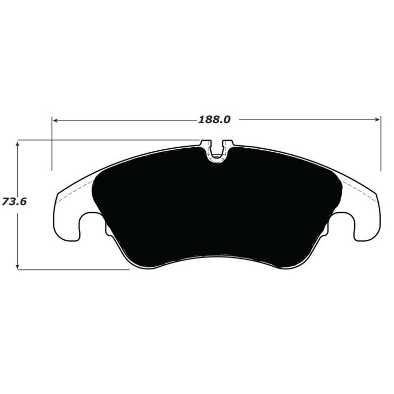 Porterfield Brake Pads for 2013 AUDI A7/A7 Quattro 320mm Front Disc