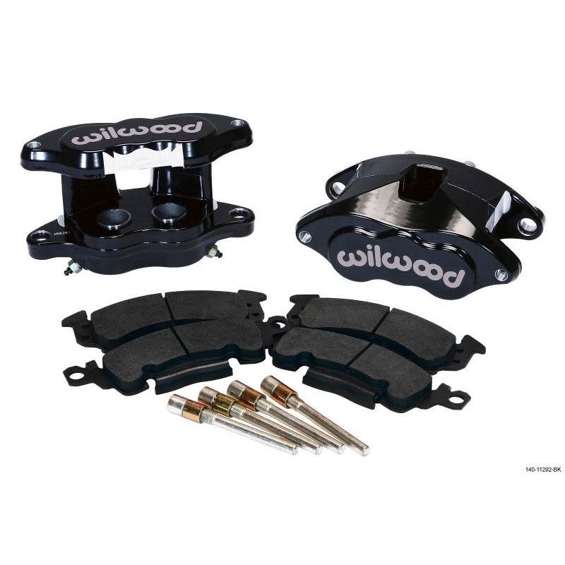 Wilwood D52 Rear Caliper Kit – Black Pwdr 1.25 / 1.25in Piston 1.28in Rotor