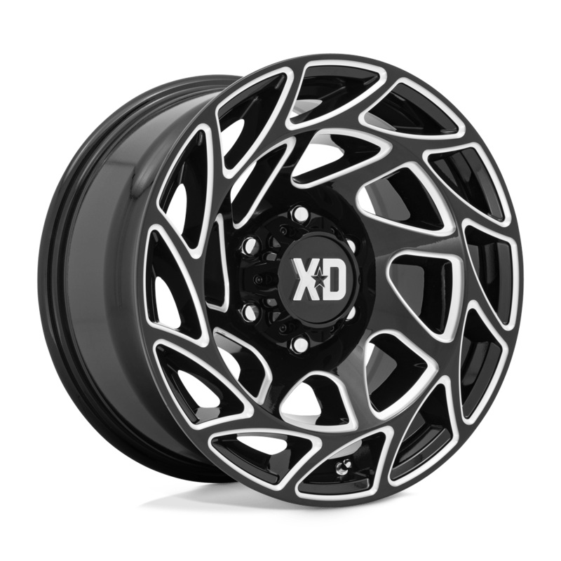 XD Wheels XD860 Onslaught 20″ 6×135 Gloss Black Milled