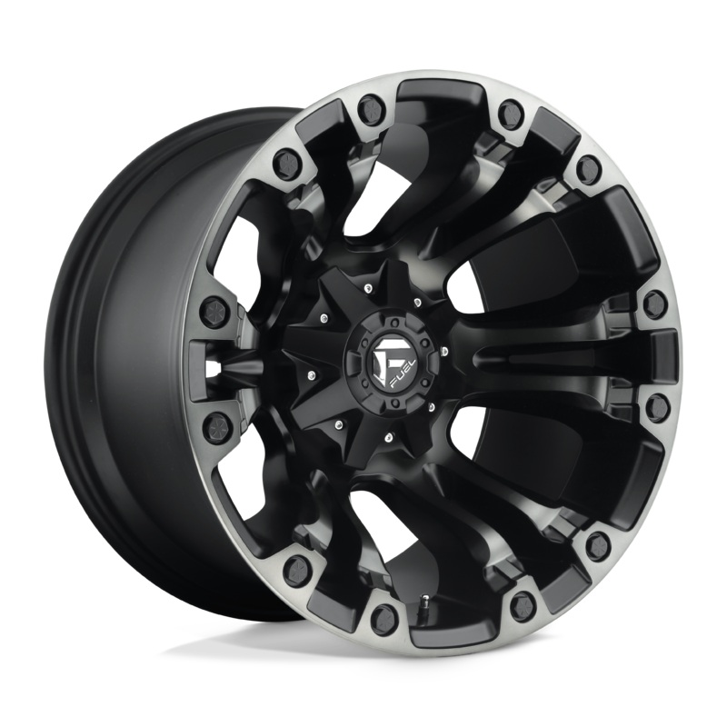 Fuel Wheels D851 Vapor 18″ 5×139.7/5×150 Matte Black Gray Tint