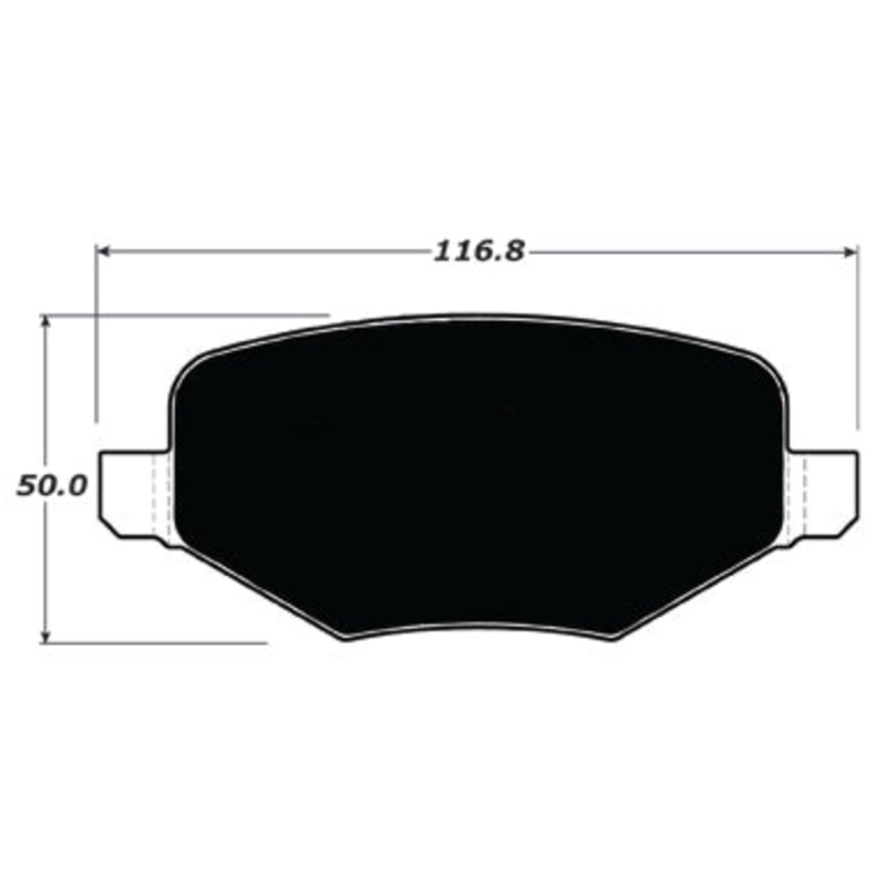 Porterfield Brake Pads for 2012 FORD TAURUS SHO