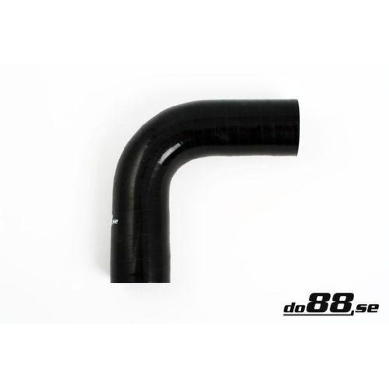 Silicone Hose Black 90 degree 1,375” (35mm)
