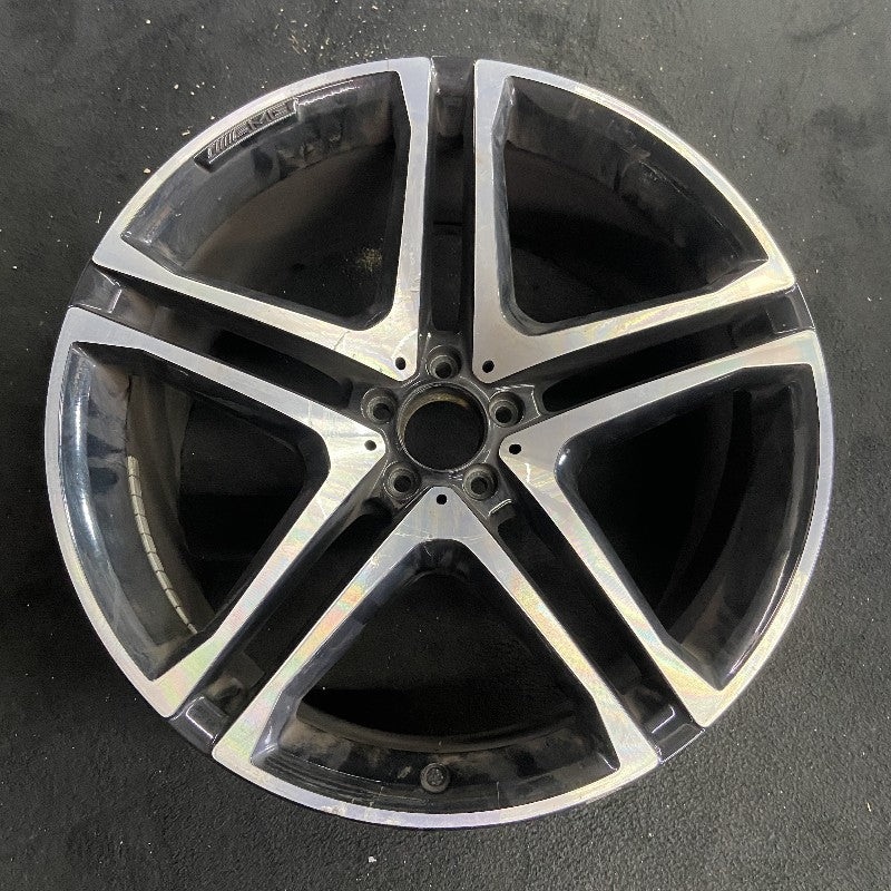 22″ MERCEDES GLE-CLASS 16 292 Type SUV Cpe VIN E 4th digit GLE450 22×11 10 spoke 5 pairs sales code 671 Original OEM Wheel Rim