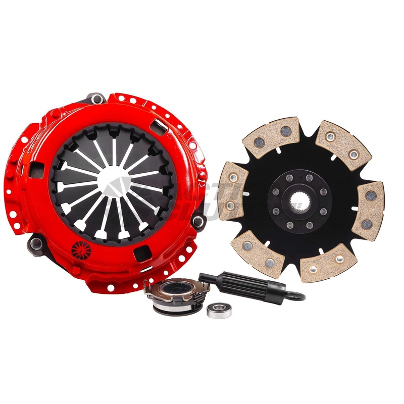 Action Clutch Stage 6 Iron Button 6-Puck Rigid Clutch Kit | 2005-2011 Subaru Legacy GT 5MT (ACR-1849)