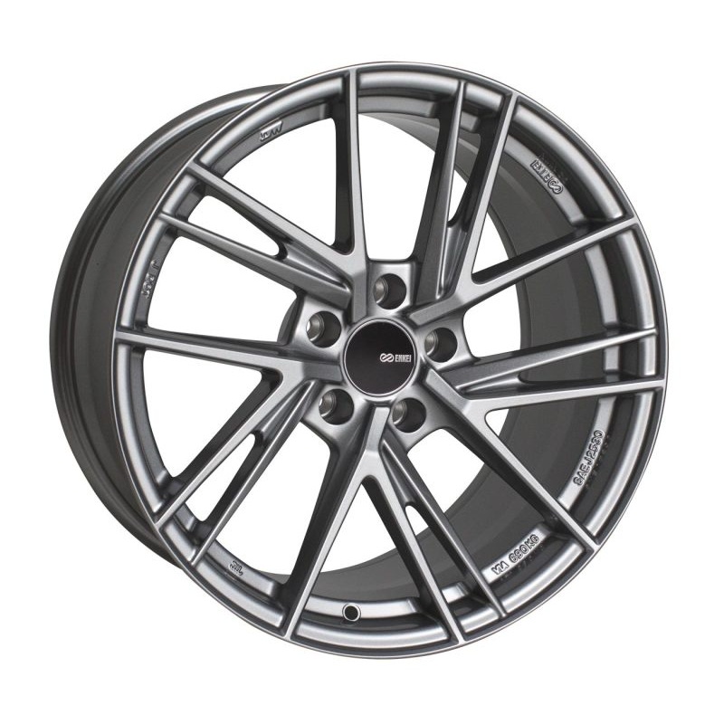 Enkei TD5 18×8.0 5×114.3 35mm Offset 72.6mm Bore Storm Gray Wheel
