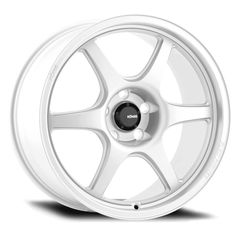 KONIG Hexaform Wheel – 18×8.5 +43 | 5×108 | Gloss White