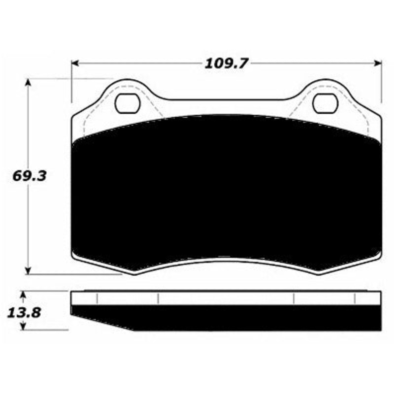 Porterfield Brake Pads for 2015 DODGE CHARGER SUPER BEE 6.4L HEMI SRT-8