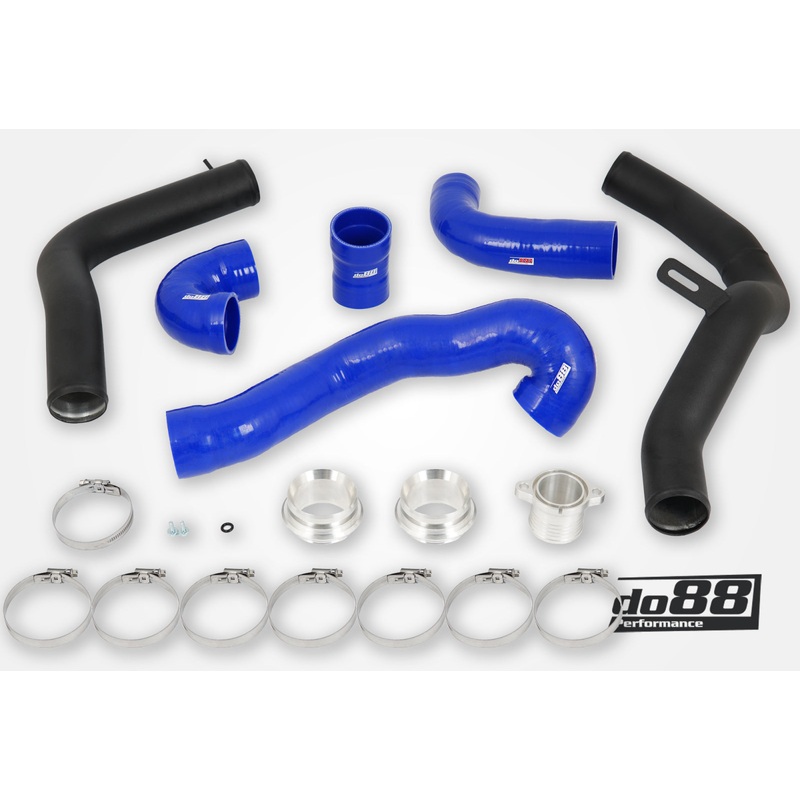 SAAB 9-5 2.0t 2010-2011 Pressure pipes with Blue hoses