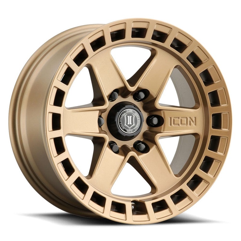 ICON Alloys Raider 17″ 6×139.7 Satin Brass