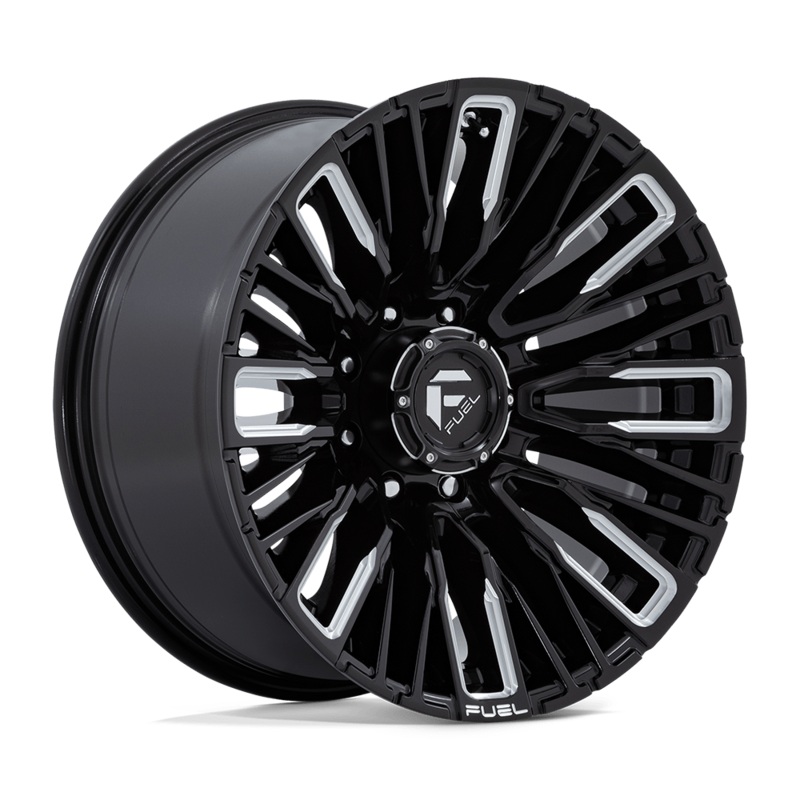 Fuel Wheels D849 Rebar 20″ 8×170 Gloss Black Milled