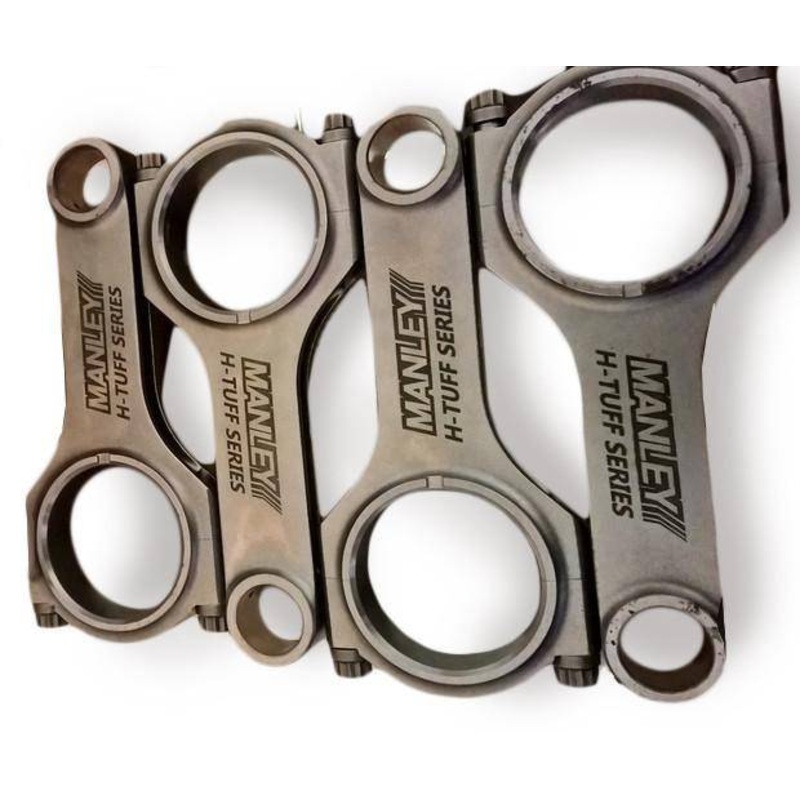 Manley H-Tuff HD Forged H Beam 132.5mm Connecting Rods Set Subaru STi WRX EJ205 EJ207 EJ255 EJ257