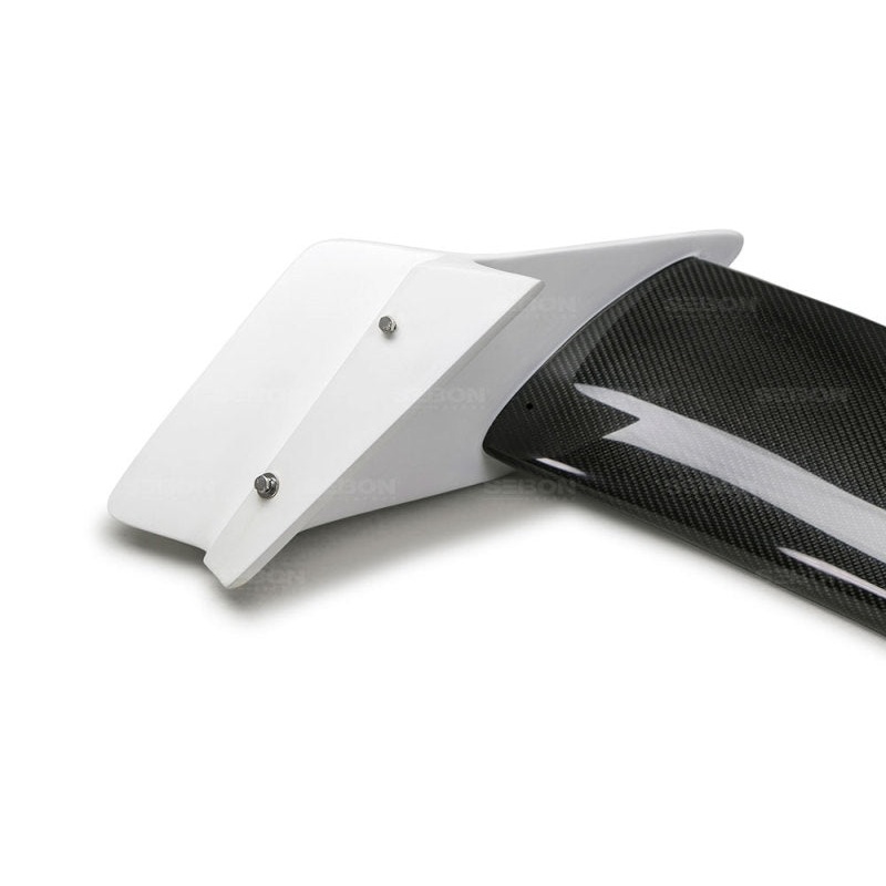 Seibon 2016-2017 Honda Civic Sedan TT Rear Spoiler w/ Carbon Fiber Center