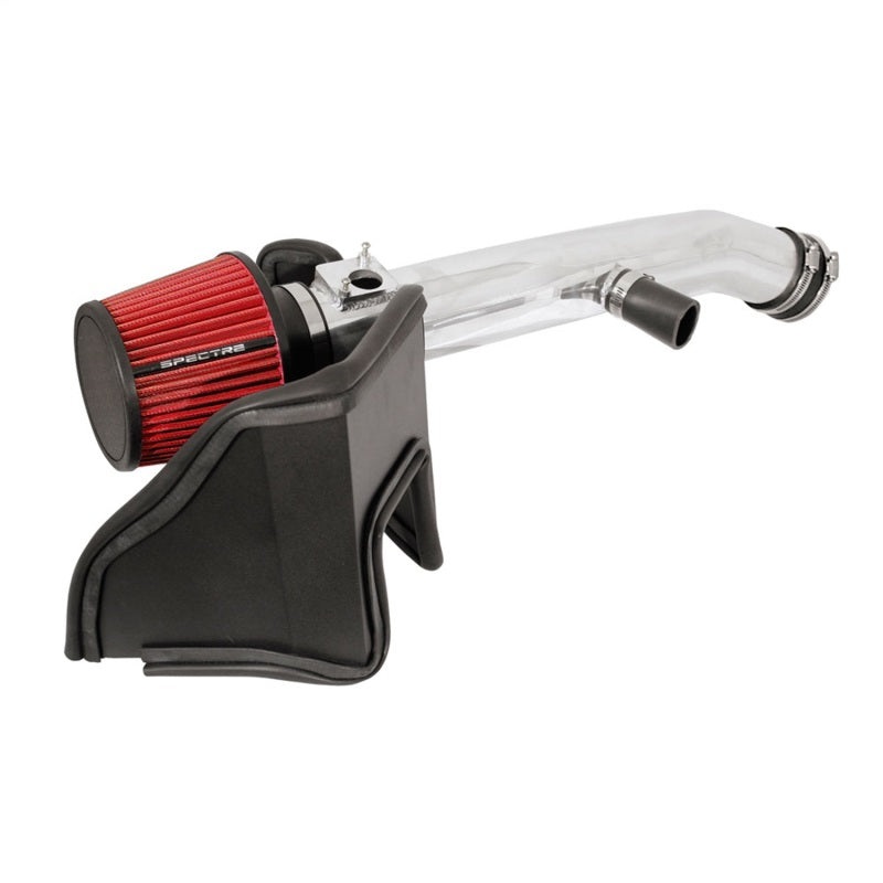 Spectre 06-12 Lexus IS250/IS350 V6-2.5/3.5L F/I Air Intake Kit – Polished w/Red Filter