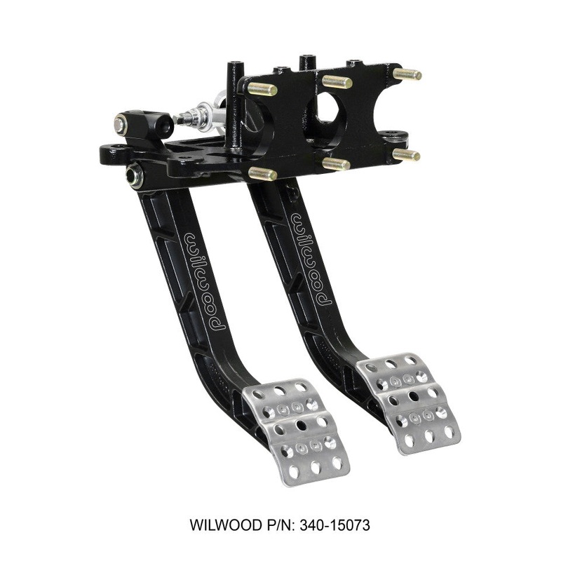 Wilwood Adjustable-Trubar Dual Pedal – Brake / Clutch – Rev. Swing Mount – 5.1:1