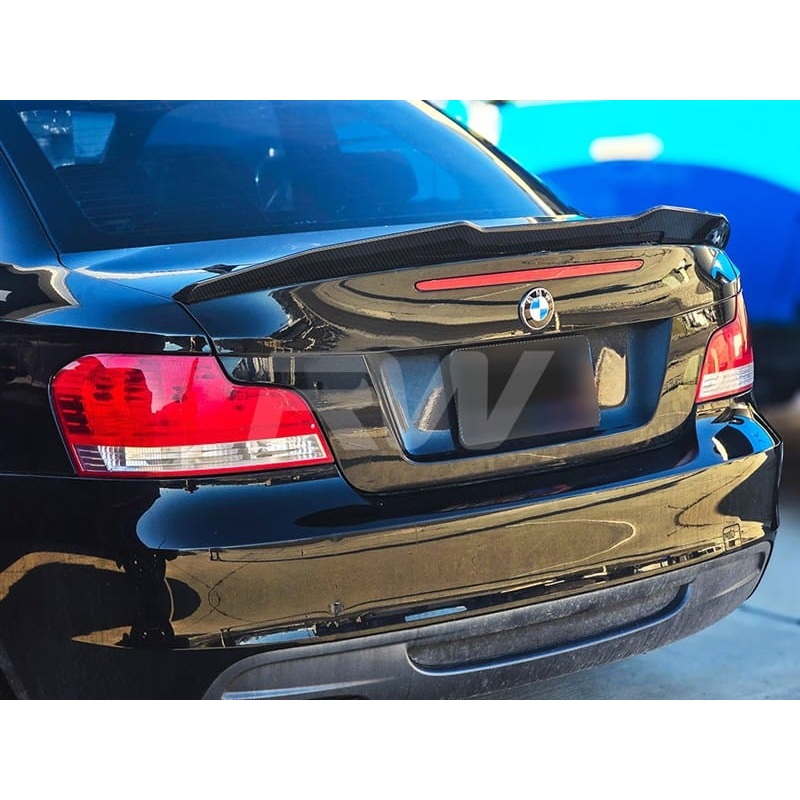 RW Carbon Carbon Fiber GTX Trunk Spoiler – BMW / E82