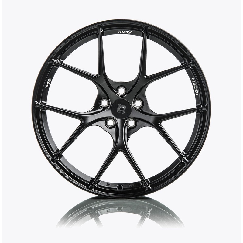 Titan 7 T-S5 Wheel 20×10 5×112 22mm Wicked Black