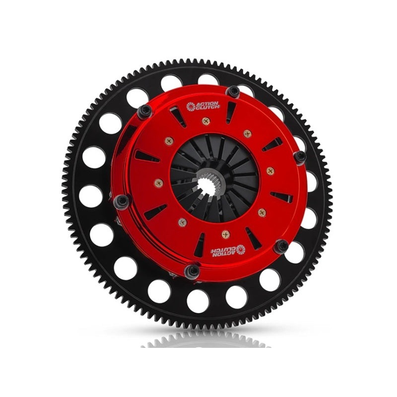 Action Clutch 12-15 Honda Civic SI 2.4L (K24Z7) 7.25in Sprung Twin Disc Race Clutch w/Chromoly FW