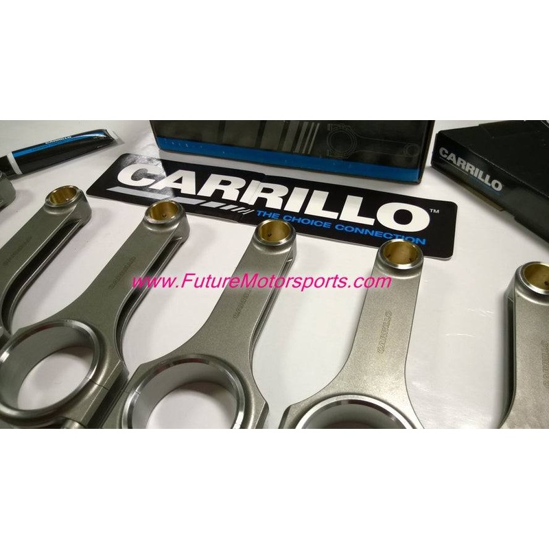 CARRILLO H BEAM CONNECTING RODS – CARR 3/8 WMC Bolts SUPRA Toyota Supra 2JZ 2JZGTE