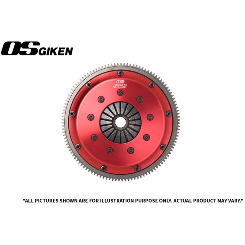 OS Giken Nissan Skyline GTS (R33) STR Twin Plate Clutch Assembly w/ Flywheel