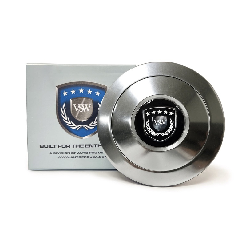 VSW S9 | Black VSW Emblem | Premium Horn Button | STEVSWBLK-21