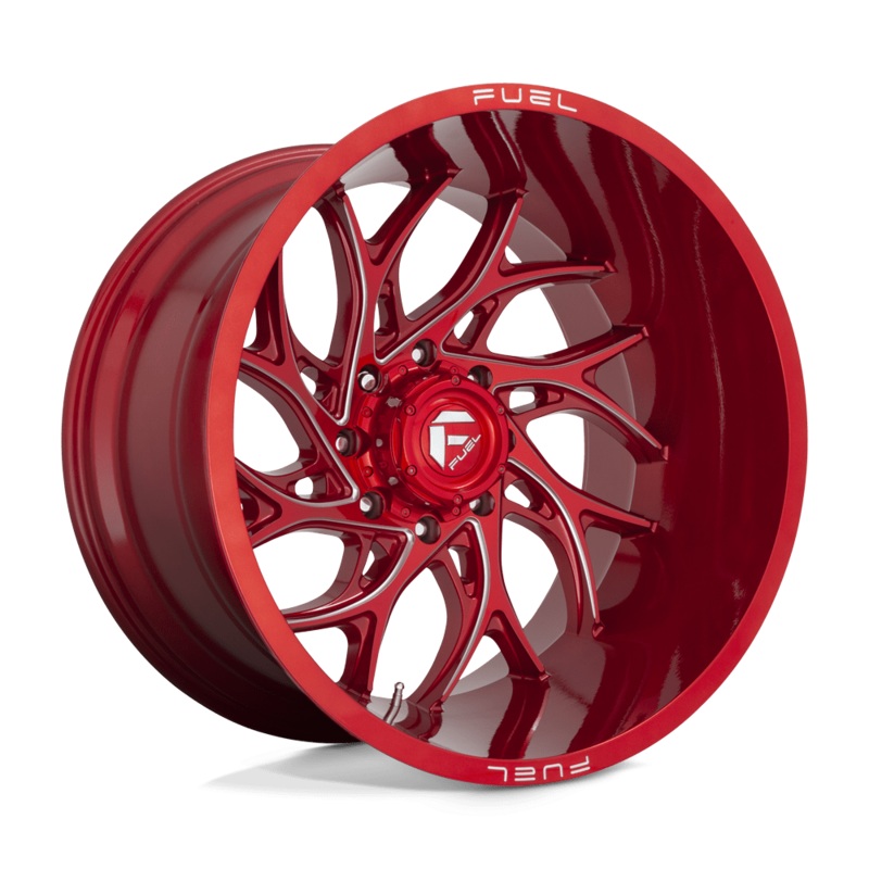 Fuel Wheels D742 Runner 22″ 5×127 Candy Red Milled
