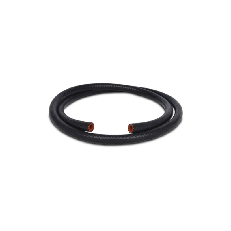 Vibrant 1in (25mm) I.D. x 20 ft. Silicon Heater Hose reinforced – Black