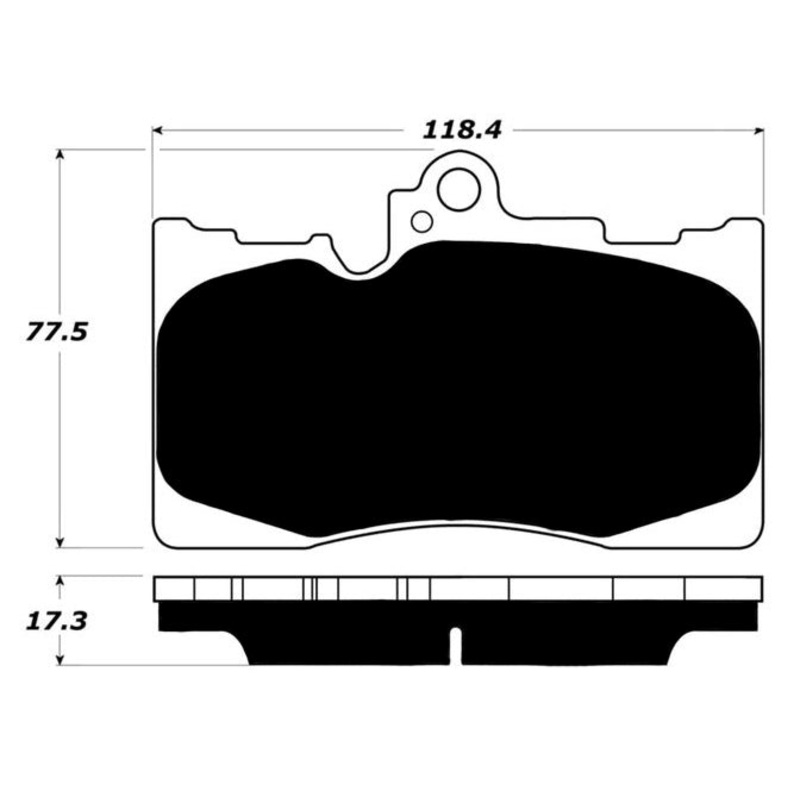 Porterfield Brake Pads for 2016 LEXUS IS 350