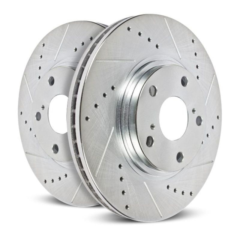 PowerStop Power Stop 10-15 BMW 750i xDrive Front Right Evolution Drilled & Slotted Rotor