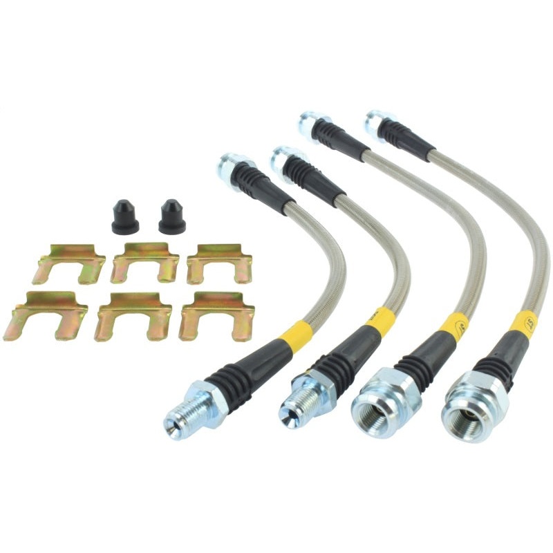 StopTech 4/90-99 Mitsubishi 3000GT Stainless Steel Front Brake lines