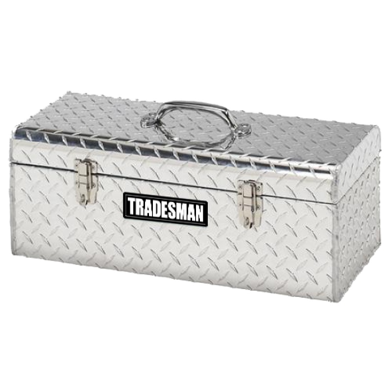 Tradesman Aluminum Handheld Tool Box (24in.) – Brite