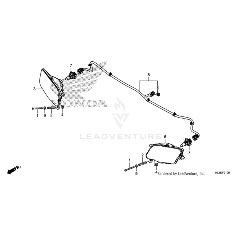 Washer, Plain (4Mm) by Honda