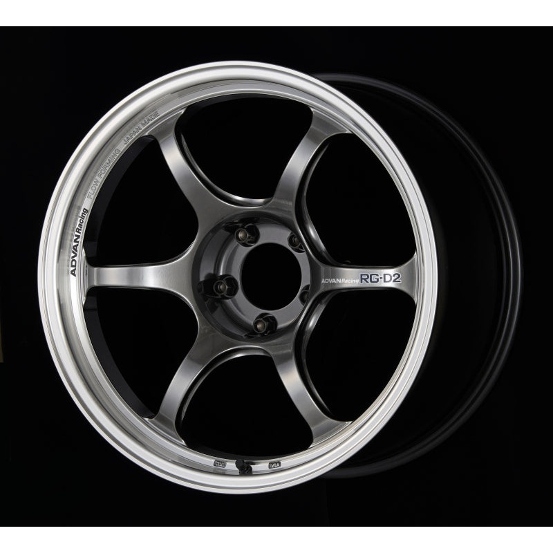 Advan RG-D2 18×9.5 +35 5-120 Machining & Racing Hyper Black Wheel