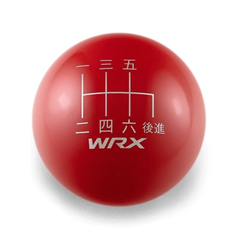 Billetworkz Weighted Shift Knob – 6 Speed WRX Japanese Engraving | 2015-2023 Subaru WRX (BW-KNB-WRX6-JPWRX)