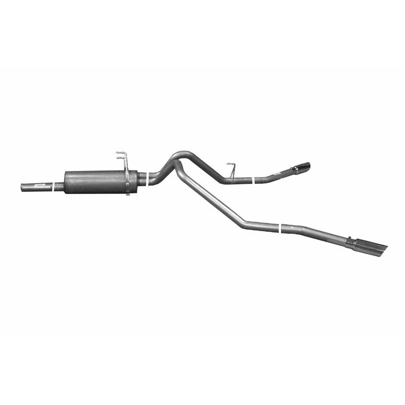 Gibson 03-06 Toyota Tundra Limited 4.7L 2.5in Cat-Back Dual Extreme Exhaust – Stainless