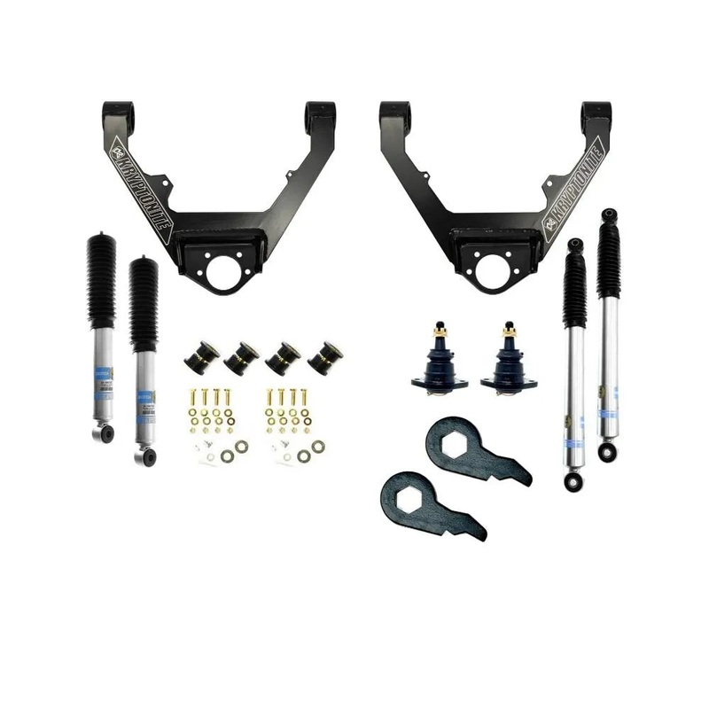 Kryptonite Stage 3 Leveling Kit w/ 1/2 Ton 6 Lug Bilstein Shocks |  KR99STAGE3BIL