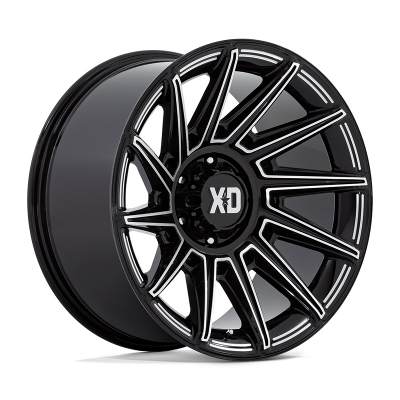 XD Wheels XD867 Specter 20″ 5×127 Gloss Black Milled