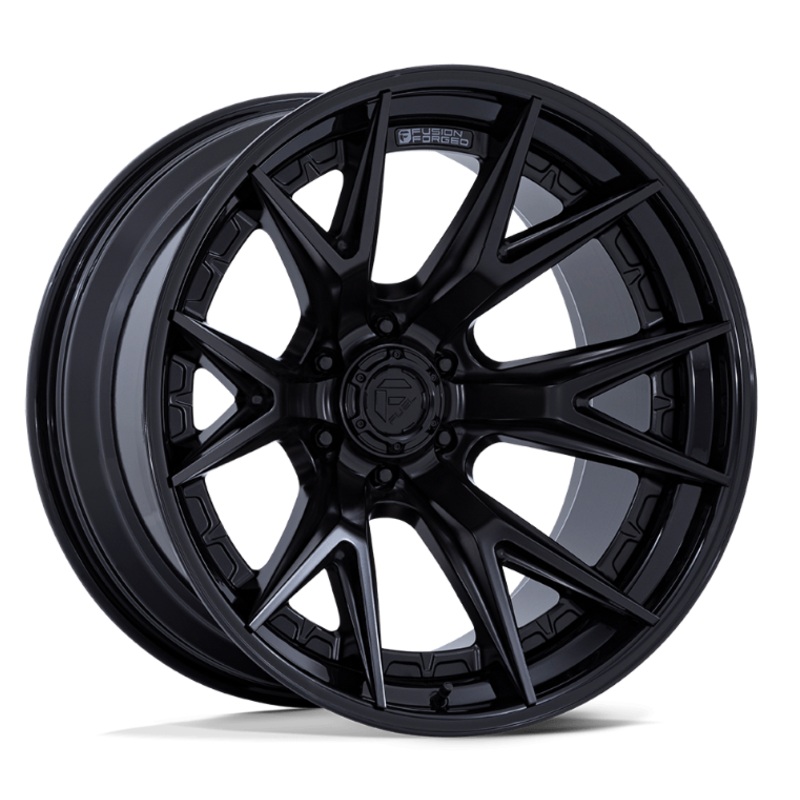 24×12 Fuel Catalyst Matte Black w/ Gloss Black Lip