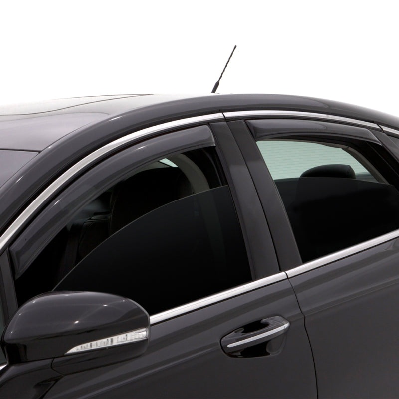 AVS 12-18 Chevy Sonic Ventvisor In-Channel Front & Rear Window Deflectors 4pc – Smoke