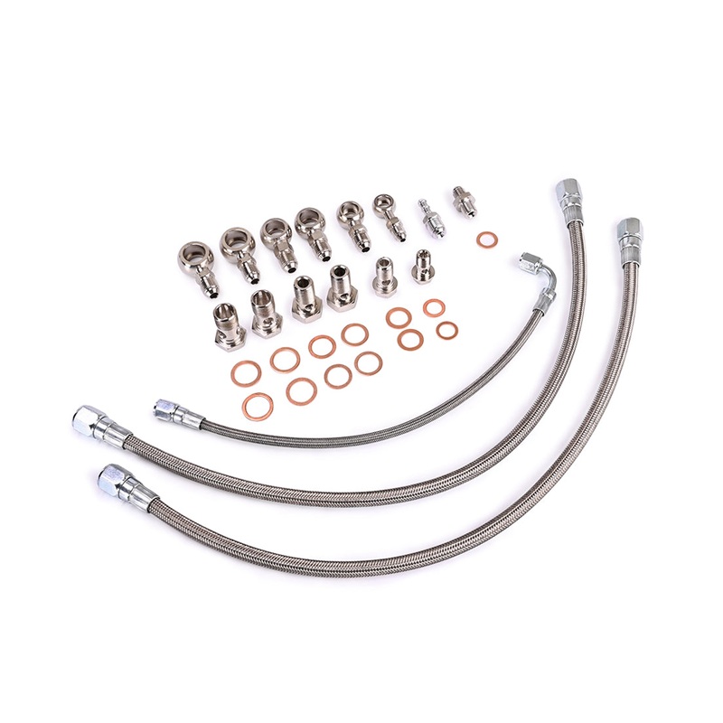 NISSAN RB20DET RB25DET RB30 Skyline GTIR with Factory T3 Turbo Oil Water Line Kit