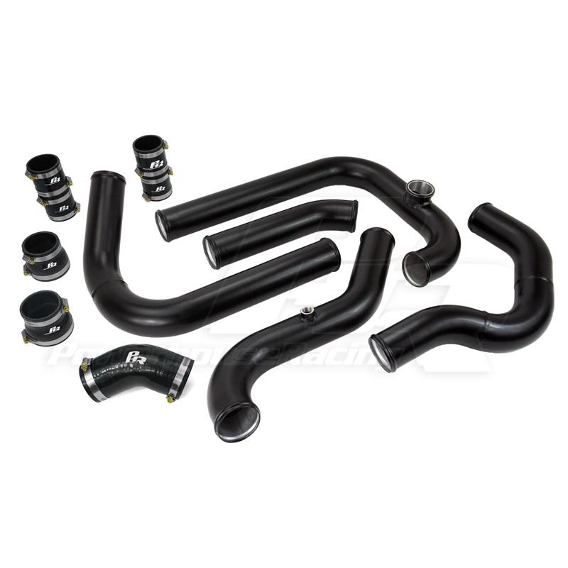 PHR Intercooler Piping Kit for NA-T Supra- Matte black powder coat