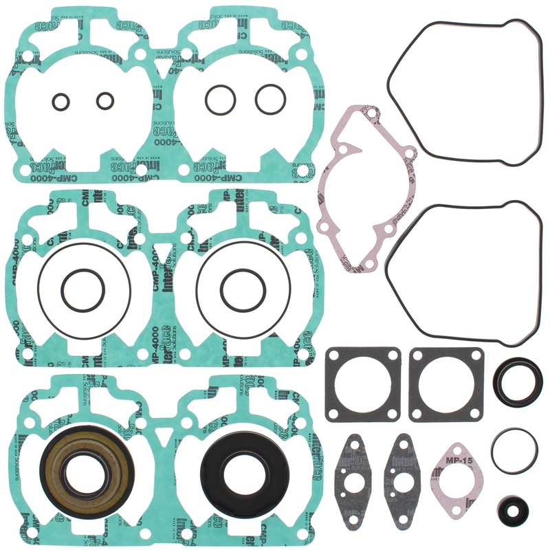 Vertex 711234 Gaskets 1999 Ski-Doo MX Z X 440 LC Complete Gasket Kit w/ Oil Seals